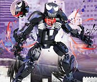 Конструктор Веном подарок (человек паук, Marvel, Venom) супергерои, конструкторы для детей и взрослых