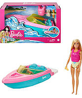 Игровой набор Катер с щенком Barbie Doll Boat Playset with Pet Puppy