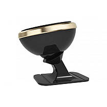 Тримач для мобільного Baseus Magnetic Mount Holder (Paste Type) Gold, фото 5