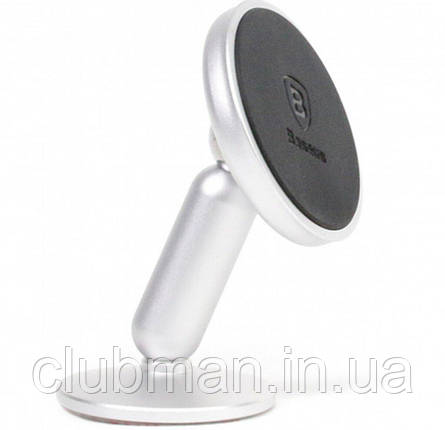 Тримач для мобільного Baseus Bullet An on-board Magnetic Bracket Silver, фото 1