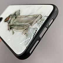 Чохол для Apple iPhone 11 Pro Ladies з 3д ефектом з принтом чохол на телефон айфон 11 про фешен дівчинка, фото 4