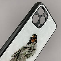 Чохол для Apple iPhone 11 Pro Ladies з 3д ефектом з принтом чохол на телефон айфон 11 про фешен дівчинка, фото 3