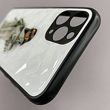 Чохол для Apple iPhone 11 Pro Ladies з 3д ефектом з принтом чохол на телефон айфон 11 про фешен дівчинка, фото 5