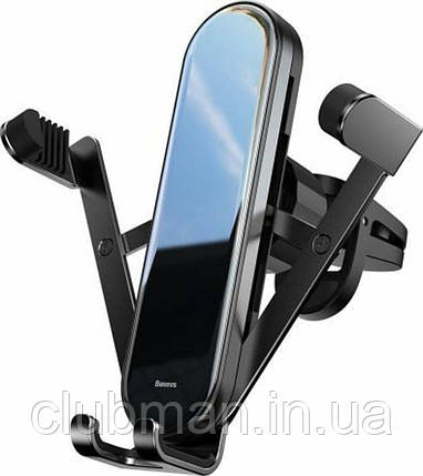 Тримач для мобільного Baseus Penguin gravity phone holder Black, фото 1