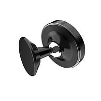 Тримач для мобільного BOROFONE BH5 Platinum metal magnetic in-car holder for dashboard Black, фото 3