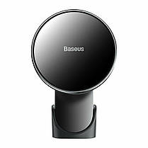 Тримач для мобiльного з БЗП Baseus Big Energy Car Mount Wireless Charger Black, фото 5