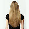 Натуральне Європейське Волосся на Заколках 75 см 180 грам, Русявий №08, фото 8