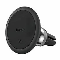 Тримач для мобільного Baseus C01 Magnetic Phone Holder (Air Outlet Version) Black, фото 4