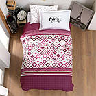 Комплект постільної білизни ранфорс підлітковий Clasy Little Queen