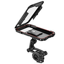 Тримач для мобільного HOCO CA101 Rider waterproof bicycle stand Black, фото 4