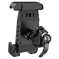 Тримач для мобільного HOCO CA93 Rider bike motorcycle universal holder Black, фото 3