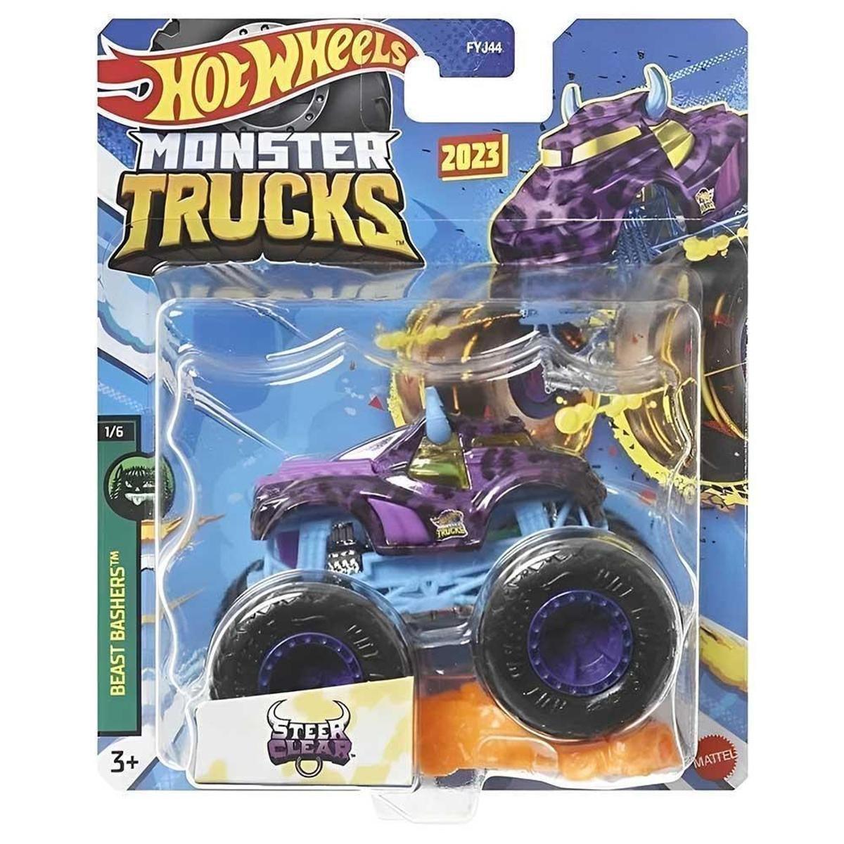 Машинка-внедорожник Hot Wheels Monster Trucks 1:64 Steer Clear FYJ44/HLR86