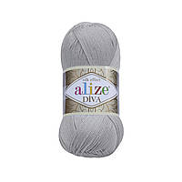 Пряжа Alize Diva 355 Grey