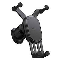 Тримач для мобільного Baseus Stable Gravitational Wireless Charging Car Mount Pro 15 W (Air Outlet Version), фото 4