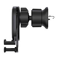 Тримач для мобільного Baseus Stable Gravitational Wireless Charging Car Mount Pro 15 W (Air Outlet Version), фото 5