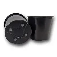 Пластиковий стакан для розсади 350 мл з отворами Ø 90/70 h 75 для вирощування розсади овочів квітів 200 шт