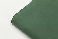 Лоскуток. Однотонная польская бязь цвет зелёная сосна 135г/м2 54*160 см