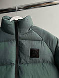 Чоловіча зимова куртка Stone Island M1779 зелена, фото 7