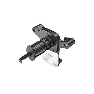 Тримач для мобільного BOROFONE BH86 Crystal ice car holder(air outlet) Black, фото 3