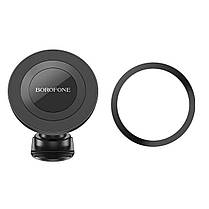 Тримач для мобільного BOROFONE BH91 Ring magnetic car holder(center console) Black, фото 4