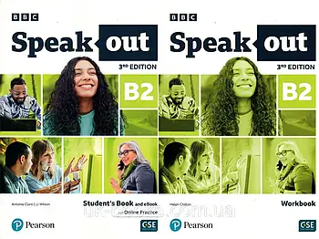 SpeakOut 3rd Edition B2 Student's Book + Workbook (комплект)