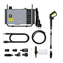 Автомобільна мийка високого тиску Baseus F1 Car Pressure Washer EU Tarnish Gray, фото 4