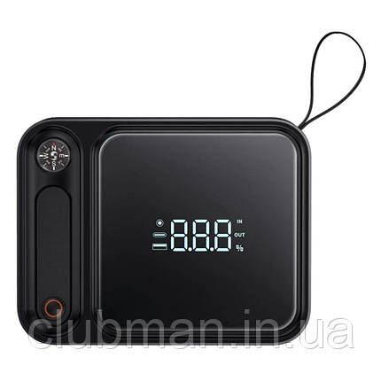 Автомобільний пуско-зарядний пристрій Baseus Super Energy Ultra Jump Starter 3000A Cluster Black, фото 1