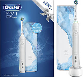 Електрична зубна щітка Oral-B Braun Pro Pro 750 Design Edition з 1 зубною насадкою Cross Action Про 750