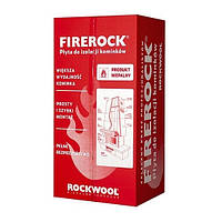 Вата минеральная для каминов и печей ROCKWOOL Firerock 1000x600x30 мм.