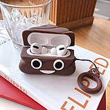 Чохол для AirPods Pro 2/1 (3D) - Poop Emoji, фото 2