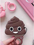 Чохол для AirPods Pro 2/1 (3D) - Poop Emoji, фото 3
