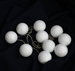 Біла кулька для лотерей і розіграшів