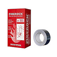 Комплект Вата для каминов и печей ROCKWOOL Firerock 1000x600x30 мм + Скотч термостойкий 350°C 50м.