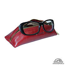 Футляр для окулярів шкіряний Topkapi 3460S Tony Perotti, фото 2