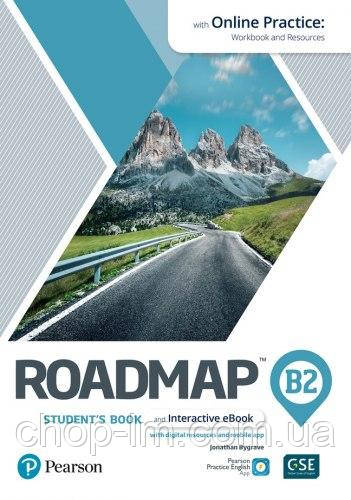 Roadmap B2 Student's book with Online Practice and App + eBook + MEL / Підручник з практикою / Pearson