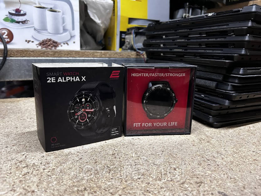 Розумний годинник 2E Alpha X 46 mm 2E-CWW30BKSL Black-Silver No 230112100