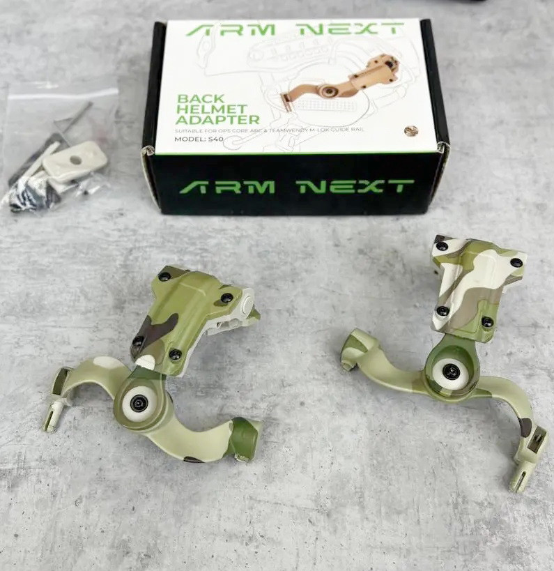 Кріплення на каску для навушників Earmor, Impact Sport Чебурашка, Камуфляж