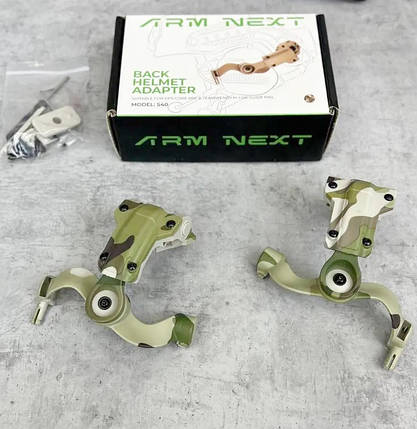 Кріплення на каску для навушників Earmor, Impact Sport Чебурашка, Камуфляж, фото 1