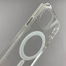 Чохол для Apple iPhone 11 Pro прозорий чохол з MagSafe на телефон айфон 11 про прозорий q1w, фото 2