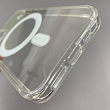 Чохол для Apple iPhone 11 Pro прозорий чохол з MagSafe на телефон айфон 11 про прозорий q1w, фото 4