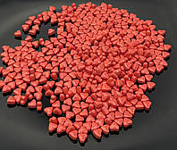 Декор сахарный сердечки красные 100 грамм