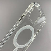 Чохол для Apple iPhone 12 прозорий чохол з MagSafe на телефон айфон 12 прозорий q1w, фото 2