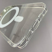 Чохол для Apple iPhone 12 прозорий чохол з MagSafe на телефон айфон 12 прозорий q1w, фото 4