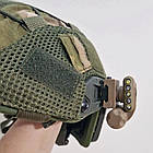 Ліхтарик на шолом WEX029 Gen2 + планка Пікатінні з Wing-Loc, Tan, фото 8