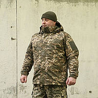 Тактическая зимняя куртка Пиксель "Вьюга" Nord Storm Размер 50 / Для военных ЗСУ / На службу (4973)