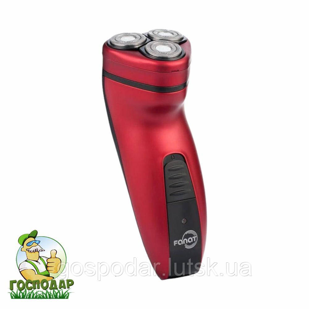 Електробритва НХ-8527 Fanat червоний (3 ножі, мережа) Новий Харків, фото 1