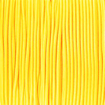 Еластичний шнур Shock Cord шнур-резинка капелюшна 3 мм нейлон Жовтий