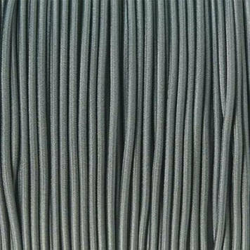 Еластичний шнур Shock Cord шнур-резинка капелюшна 3 мм нейлон Сірий