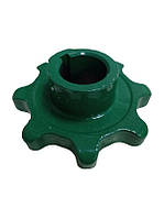 Звездочка зернового и колосового шнека, John Deere 9500-9610, WTS, STS, W,T, S серии (Cametet)