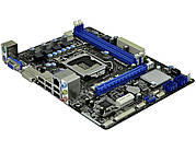 Материнская плата ASRock H61M-DGS (s1155, Intel H61, PCI-Ex16) бу